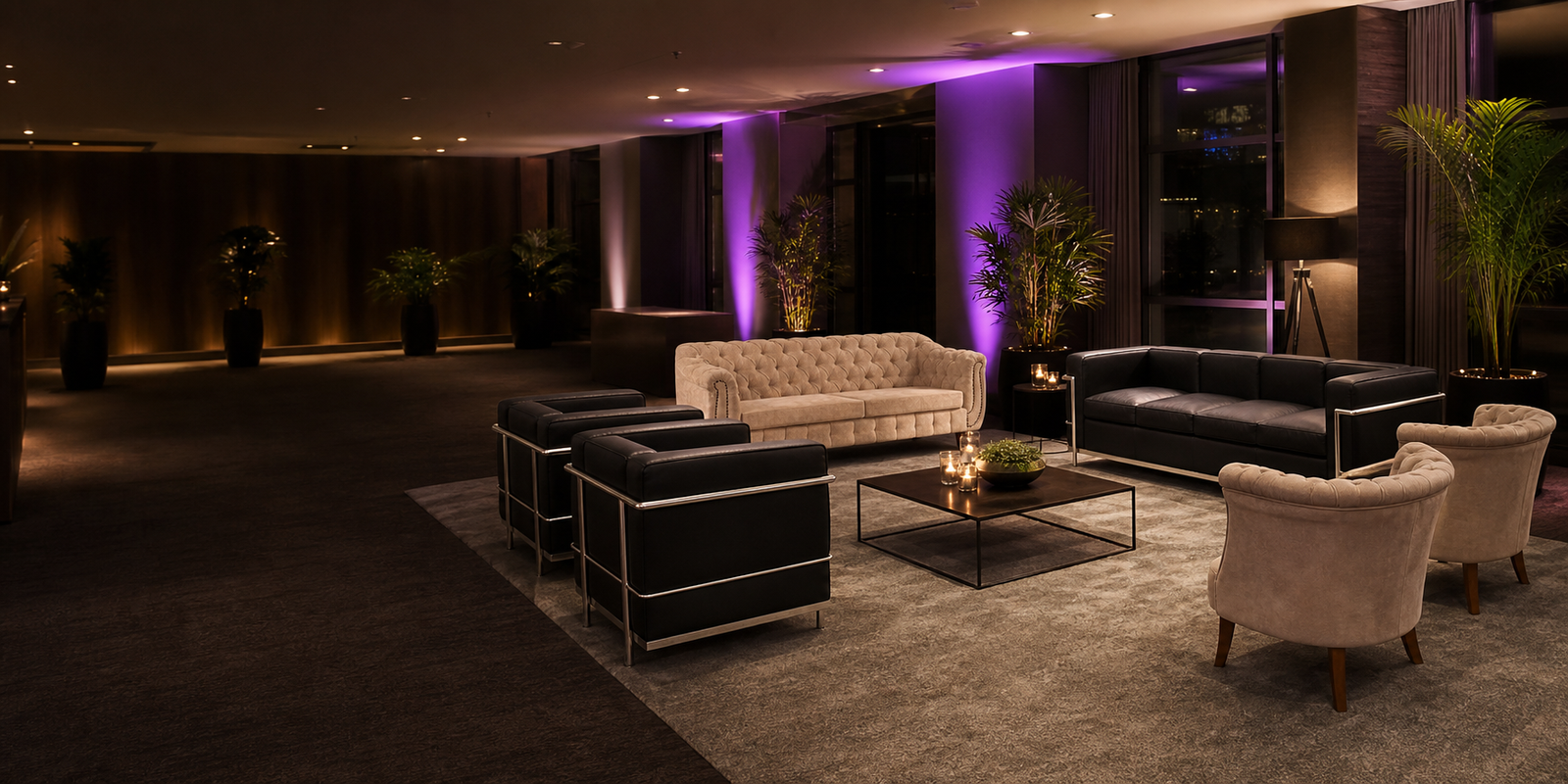 Ambiente sofisticado para eventos